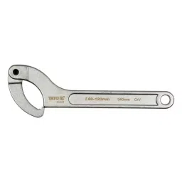 Yato Flexible Hook Claw Wrench Chrome Plated, Satin Finish and Jaw Opening Size 80–120 mm, YT-01673-image-26