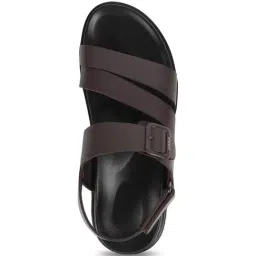 Mochi Brown Back Strap Sandals image 4