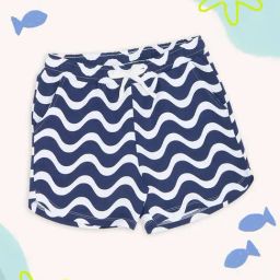 Pantaloons Junior Girls Oceana Striped Shorts-picture-24