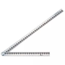 Shinwa Rules Stainless Steel Scale 45 cm Nominal Size, 6790122-picture-39