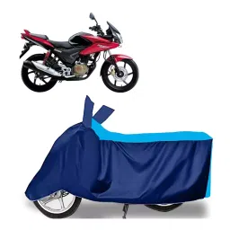 Auto Pearl Two Wheeler Cover for Honda CBF - Cyan, Blue-picture-15