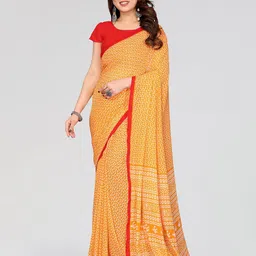 Moda Rapido Floral Printed Saree With Unstitched Blouse Piece-picture-17