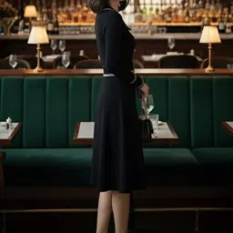 MARC LOUIS Fit & Flare Dress image 2