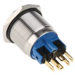 RS PRO Push Button Switch Latching Panel Mount 22 mm Cutout, 8118496 image 4