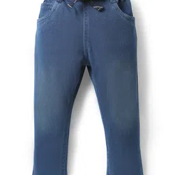 Simply Premium Denim Full Length Washed Jeans - Blue-picture-12