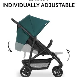 Hauck Stroller Rapid 4 Petrol - Teal Green image 2