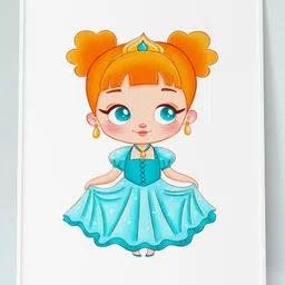 Outfit collections Modern Art Kids Painting For Wall Decor image 5