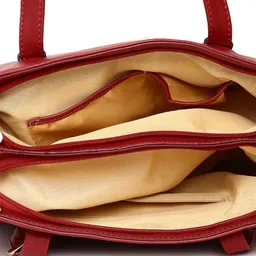 David Jones Red Solid Shoulder Bag image 4