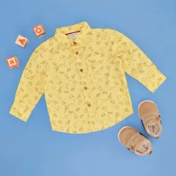 Pantaloons Baby Kids Sunshine Cotton Printed Shirt-image-87