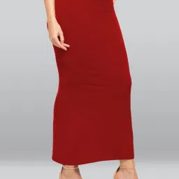 Lyra Red Saree Shapewear image 4