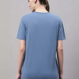 Vimal Jonney Blue & Grey Cotton Printed Sports T-Shirt - Pack Of 3 image 4