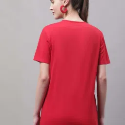 Vimal Jonney Orange & Red Cotton Sports T-Shirt - Pack Of 3 image 4