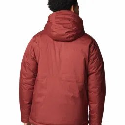 Columbia Maroon Regular Fit Sports Hoodie image 2