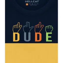 HELLCAT Kids Multicolor Printed T-Shirt (Pack Of 5) image 4