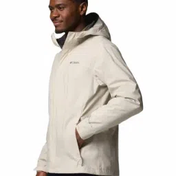 Columbia Mens Beige Omni-Tech Watertight II Rain Jacket image 4