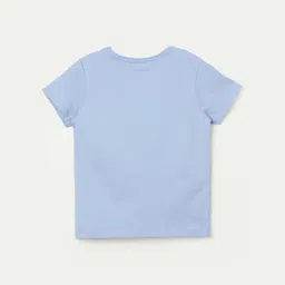 Fame Forever by Lifestyle Kids Blue Cotton Cotton T-Shirt image 2