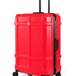 NAKURU Quantum Quest Red Textured Hard Large Trolley Bag -29 cm image 4