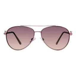 STEVE MADDEN Purple Aviator UV Protection Sunglasses for Women image 2