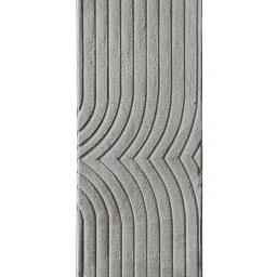 OBSESSIONS Grey Anti-Skid Abstract Bedside Runner - Small (150 cm x 80 cm) image 2