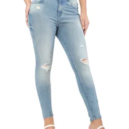 RECAP Light Blue Mid Rise Jeans image 4