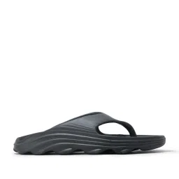 Woodland Men's Black Flip Flops image 2