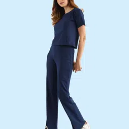 Nite Flite Blue Top With Pants image 3