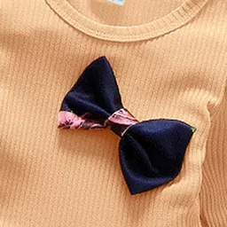 Hikuj Girls Beige Dresses image 3