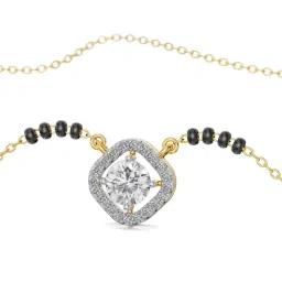 Emori 18k Yellow Gold & Diamond Nirvi Mangalsutra image 2
