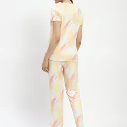 MADAME M Secret Multicolor Graphic Print T-Shirt With Pyjamas image 2