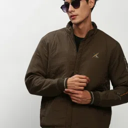 showoffff SHOWOFF Olive Slim Fit Jacket image 4