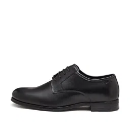 Red Tape Men's Jet Black Derby Shoes image 4