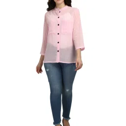 Smarty Pants Pink Regular Fit Shirt image 4