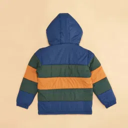 Pantaloons Junior Multicolor Striped Full Sleeves Jacket image 4