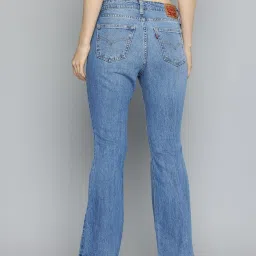 Levi's Blue Cotton Flared Fit Jeans image 2