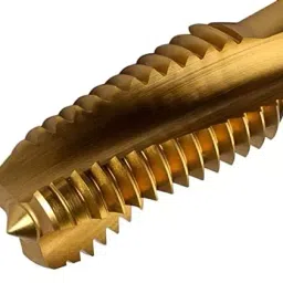 TOTEM 14 X 1.5mm Gold C Type HSSE Long Left Side Cutting Tap (IS-1977) image 3