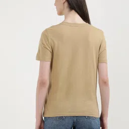 TOMMY HILFIGER Khaki Graphic Print T-Shirt image 2