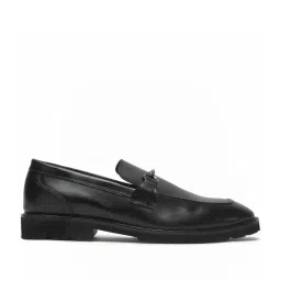 Teakwood Leathers Men's Black Casual Loafers image 2