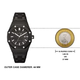 Carlington Exclusive 8866 Black Analog Watch for Men image 2