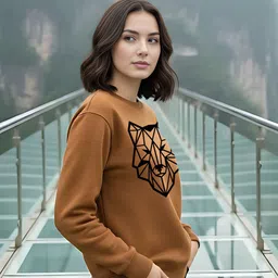 Moda Rapido Women Graphic Printed Round Neck Sweatshirt image 5