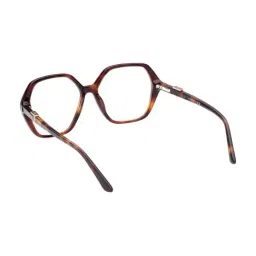 Guess Brown Hexagon Eye Frames for Women image 4