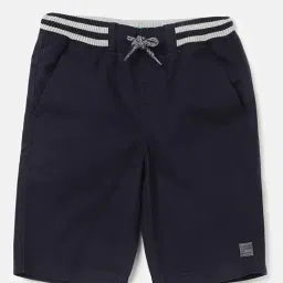 United Colors of Benetton Kids Navy Solid Shorts-picture-31