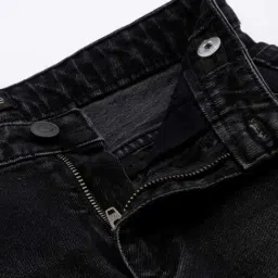 Allen Solly Kids Black Regular Fit Shorts image 4