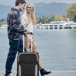 Wenger Charcoal Castic Large Soft Sided Expandable Checked Luggage - Set of 2 image 3