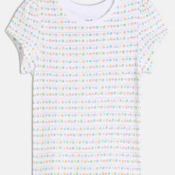 Miniklub Girls Multicolor Printed Top - Pack of 3 image 3