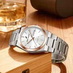 Daniel Hechter Men Dial & Stainless Steel Bracelet Style Straps Analogue Watch DHM1024-11 image 4