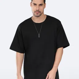 Mad Over Print Men Graphic Printed Round Neck Cotton Oversized T-shirt-picture-25
