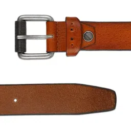 Kara Black Formal Genuine Leather Belt for Men image 3