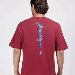 RARE RABBIT Men Printed Applique T-shirt image 5