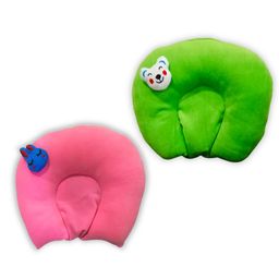 Chinmay Kids Mustard Seeds Toons & Characters Baby Pillow Pack of 2  (Pink & Green)-image-25