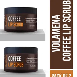 Volamena Set Of 2 Coffee Lip Scrub For Hydration & Repair - 10 ml Each image 2